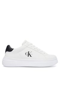 Sneakersy Calvin Klein. Kolor: biały #1