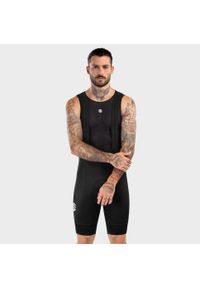 SIROKO - Męskie spodenki rowerowe z szelkami Kolarstwo Siroko BX Resistance. Kolor: czarny. Materiał: nylon. Sport: kolarstwo