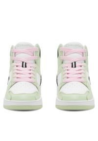 Champion Sneakersy Rebound 2.0 Mid S11471-WW026 Zielony. Kolor: zielony. Materiał: skóra
