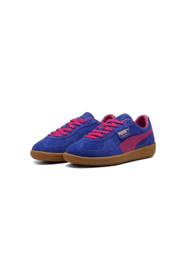 Buty do chodzenia damskie Puma 21 Palermo. Kolor: różowy. Materiał: zamsz, materiał. Szerokość cholewki: normalna. Sport: turystyka piesza