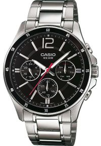 Zegarek męski Casio MTP-1374PD-1AVEF srebrny. Kolor: srebrny #1