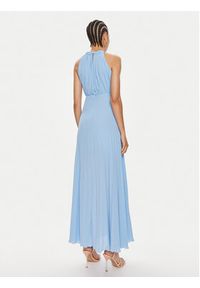 Liu Jo Sukienka wieczorowa CA4216 TS055 Błękitny Regular Fit. Kolor: niebieski. Materiał: syntetyk. Styl: wizytowy