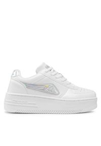 Kappa Sneakersy 243001GC Biały. Kolor: biały. Materiał: skóra
