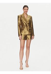 Guess Marynarka 5GGN20 7312A Złoty Regular Fit. Kolor: złoty. Materiał: wiskoza #5