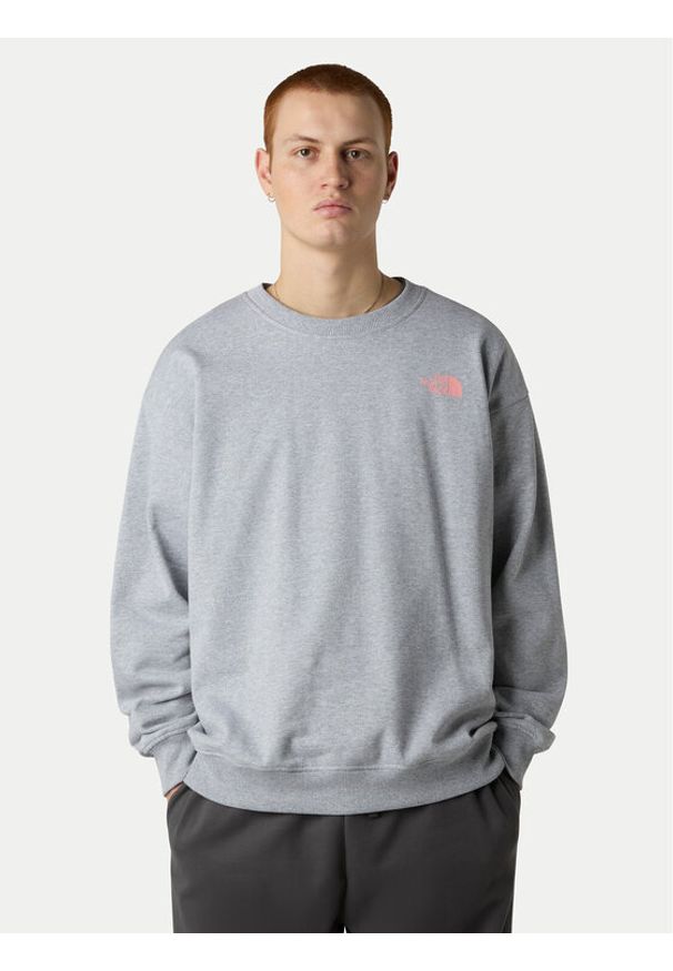 The North Face Bluza Expedition Celebration NF0A8E3G Szary Relaxed Fit. Kolor: szary. Materiał: bawełna