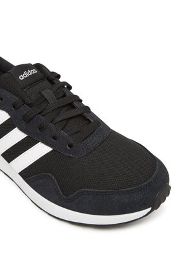 Adidas - adidas Sneakersy Run 60s 4.0 JR6622 Czarny. Kolor: czarny. Materiał: materiał. Sport: bieganie