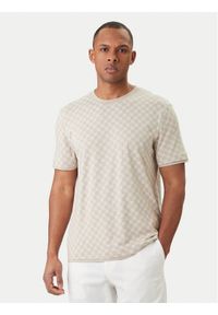 JOOP! T-Shirt Victormanuel 30101945 Beżowy Regular Fit. Kolor: beżowy. Materiał: bawełna #1