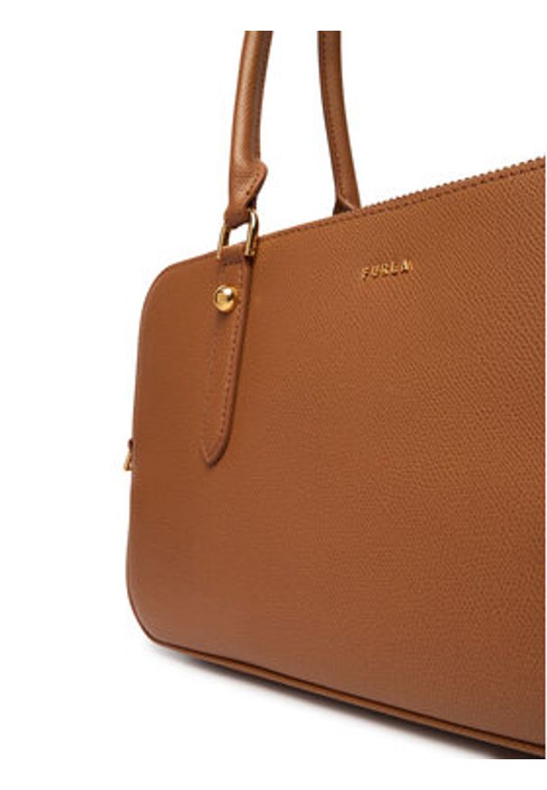 Furla Torebka Giulia M WB01871 BX0460 CN 4557S Brązowy. Kolor: brązowy. Materiał: skórzane, zamszowe