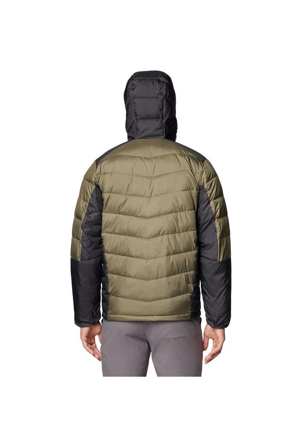 columbia - Kurtka ocieplana męska Columbia Labyrinth Loop Hooded z kapturem. Typ kołnierza: kaptur. Kolor: zielony