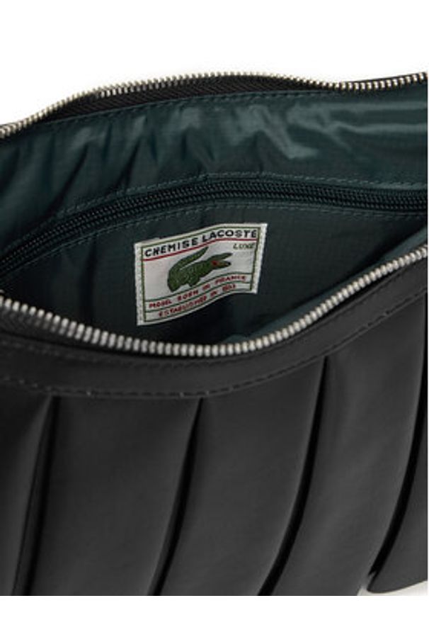 Lacoste Torebka NU5015DP Czarny. Kolor: czarny. Materiał: skórzane
