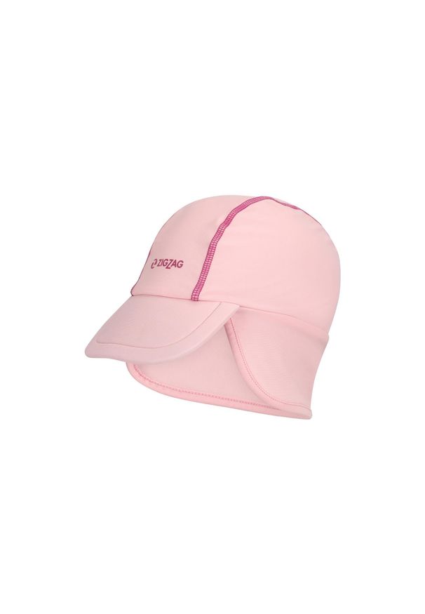 ZigZag - Czapka z daszkiem dziecięca Zigzag Crisp UVA. Kolor: różowy