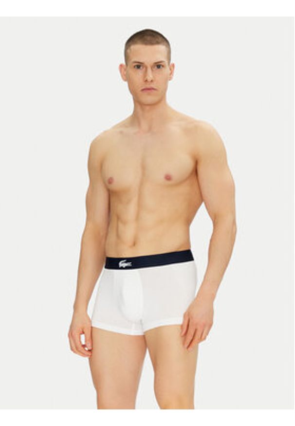 Lacoste Komplet 3 par bokserek 5H1291 Kolorowy. Materiał: bawełna. Wzór: kolorowy