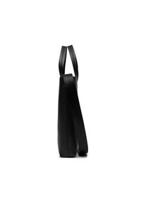 Calvin Klein Jeans Torebka Minimal Monogram Slim Tote26 K60K611552 Czarny. Kolor: czarny. Materiał: skórzane #4