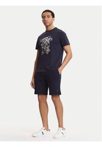 Guess Szorty sportowe M6GD12 K3020 Granatowy Slim Fit. Kolor: niebieski. Materiał: bawełna. Styl: sportowy #2