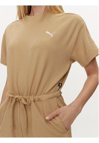 Puma Kombinezon HER 677891 Beżowy Relaxed Fit. Kolor: beżowy. Materiał: syntetyk, bawełna #4