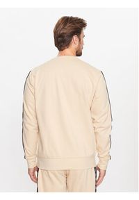 Kappa Bluza 313005 Brązowy Regular Fit. Kolor: brązowy. Materiał: bawełna