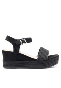 Jenny Fairy Sandały WS109-06EOB Czarny. Kolor: czarny. Materiał: materiał #1