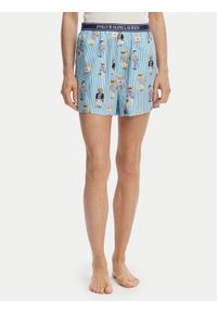 Polo Ralph Lauren Szorty piżamowe 4P0119 Zielony Relaxed Fit. Kolor: zielony. Materiał: bawełna #1