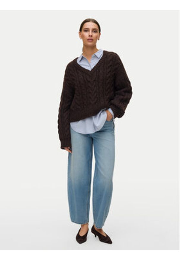 Vero Moda Jeansy Billie 10351773 Niebieski Barrel Fit. Kolor: niebieski