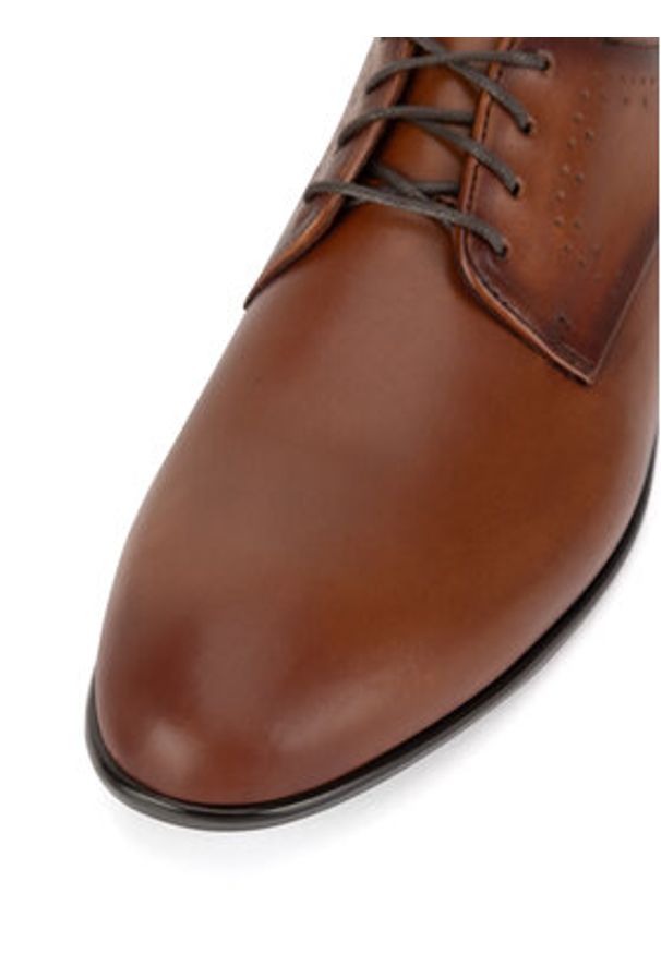 Lasocki Półbuty BOCA-22 MB Brązowy. Kolor: brązowy. Materiał: skóra