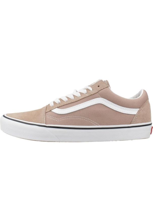 Tenisówki Vans Model Old Skool Kolor Brązowy. Kolor: brązowy. Materiał: tkanina, skóra