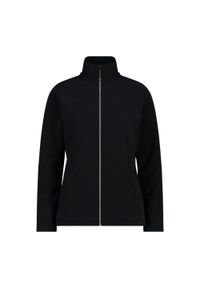 Bluza damska CMP. Kolor: czarny. Materiał: polar. Sport: turystyka piesza #1