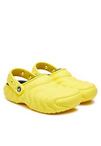 Crocs Klapki Classic Lined Overpuff Clog 210059 Żółty. Kolor: żółty #6