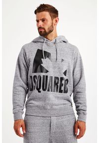 BLUZA DSQUARED2. Typ kołnierza: kaptur. Materiał: materiał. Długość rękawa: długi rękaw. Długość: długie. Wzór: nadruk, melanż #4