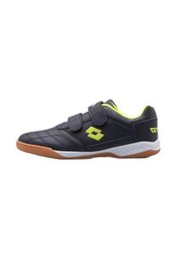 LOTTO - Dziecięce/niemowlęce Buty Sportowe Packer Ze Skóry Ekologicznej. Okazja: na spacer. Kolor: zielony, czarny, wielokolorowy. Materiał: skóra ekologiczna. Sport: turystyka piesza