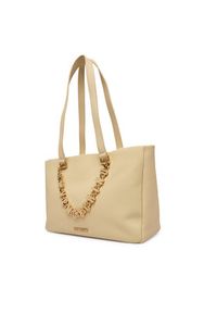 Love Moschino - LOVE MOSCHINO Torebka JC4153PP1OL1712A Beżowy. Kolor: beżowy. Materiał: skórzane #4