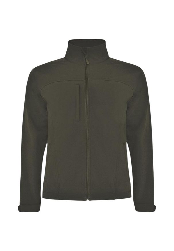 ROLY - Męska Kurtka Soft Shell Rudolph. Kolor: zielony. Sport: turystyka piesza