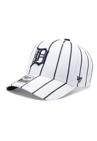 47 Brand Czapka z daszkiem MLB Detroit Tigers Bird Cage 47 MVP B-BDCG09WBV-WH Biały. Kolor: biały. Materiał: materiał #1