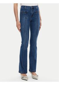 Silvian Heach Jeansy GPP25275JE Granatowy Regular Fit. Kolor: niebieski