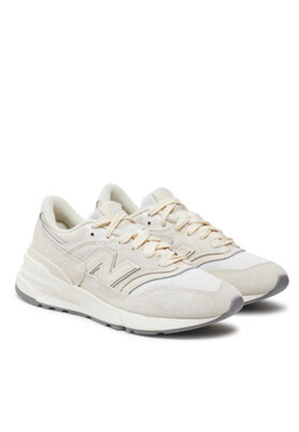 New Balance Sneakersy U997REH Beżowy. Kolor: beżowy. Materiał: zamsz, skóra