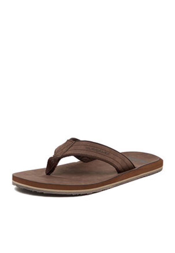 Quiksilver Japonki CEO-MIAMI-01 Brązowy. Kolor: brązowy. Materiał: materiał