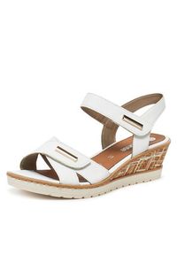 Remonte Sandały CEO-R6266-80 Biały. Kolor: biały. Materiał: skóra #2