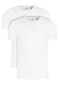 Levi's® Komplet t-shirtów 79541-0000 Biały Slim Fit. Kolor: biały. Materiał: bawełna #1