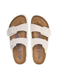 Birkenstock Klapki Arizona Bs 1024516 Beżowy. Kolor: beżowy. Materiał: zamsz, skóra #4