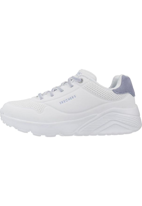 skechers - Tenisówki Skechers Model Uno Lite Kolor Biały. Kolor: biały. Materiał: syntetyk, tkanina. Model: Skechers Sport. Sport: turystyka piesza