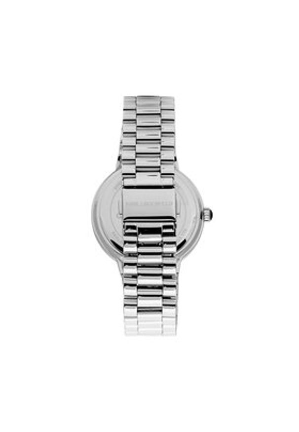 Karl Lagerfeld - KARL LAGERFELD Zegarek R0553104505 Srebrny. Kolor: srebrny