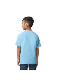 GILDAN - Koszulka Dziecięca Softstyle Midweight T-shirt. Kolor: niebieski