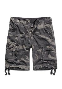 Szorty bushcraft męskie Brandit Urban Legend Vintage Dark Camo. Kolor: zielony, szary, brązowy, wielokolorowy. Długość: krótkie. Sezon: lato