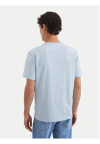 Marc O'Polo T-Shirt 522 2012 51054 Błękitny Regular Fit. Typ kołnierza: polo. Kolor: niebieski. Materiał: bawełna #4