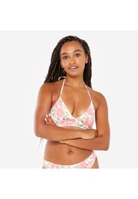 Góra kostiumu kąpielowego surfingowego damska Roxy Daisy. Kolor: pomarańczowy, wielokolorowy, różowy, niebieski. Materiał: nylon, elastan