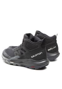 salomon - Salomon Trekkingi OUTpulse Mid Gtx GORE-TEX 415888 27 V0 Czarny. Kolor: czarny. Materiał: materiał. Technologia: Gore-Tex. Sport: turystyka piesza