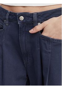 BOSS Jeansy Slouchy 50552533 Granatowy Wide Leg. Kolor: niebieski #5