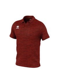 ERREA - Polo Errea carlos. Typ kołnierza: polo. Kolor: czerwony. Materiał: poliester, bawełna #1