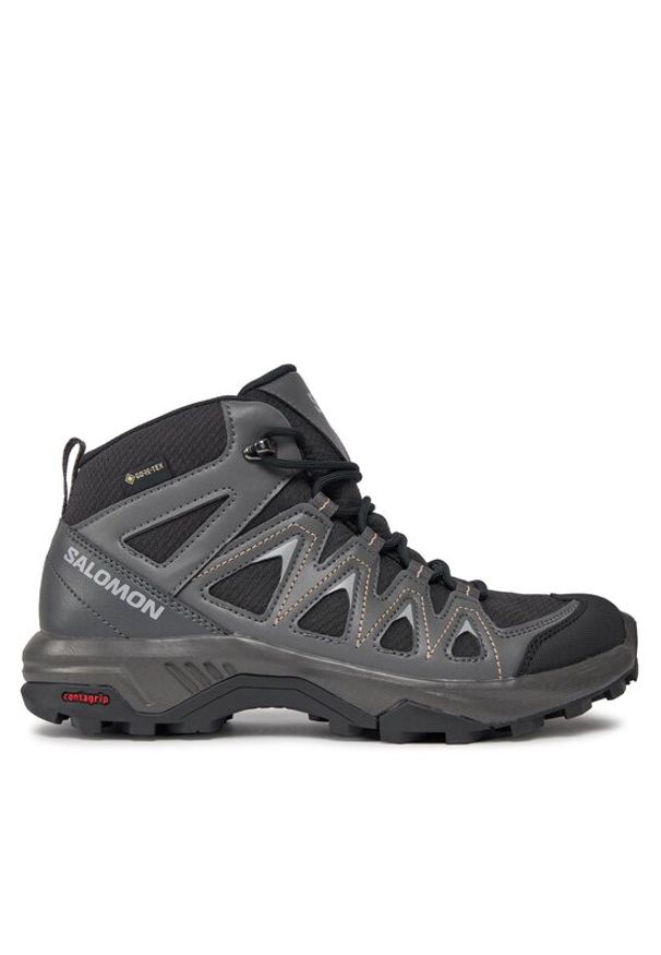 salomon - Salomon Trekkingi X Braze Mid GORE-TEX L47181200 Czarny. Kolor: czarny