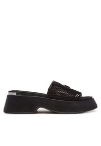 Klapki DKNY. Kolor: czarny