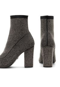 Nine West Botki KAS BYCCC03 Czarny. Kolor: czarny. Materiał: materiał #2